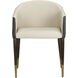Kylin Dillon Cream / Bravo Ash Dining Armchair